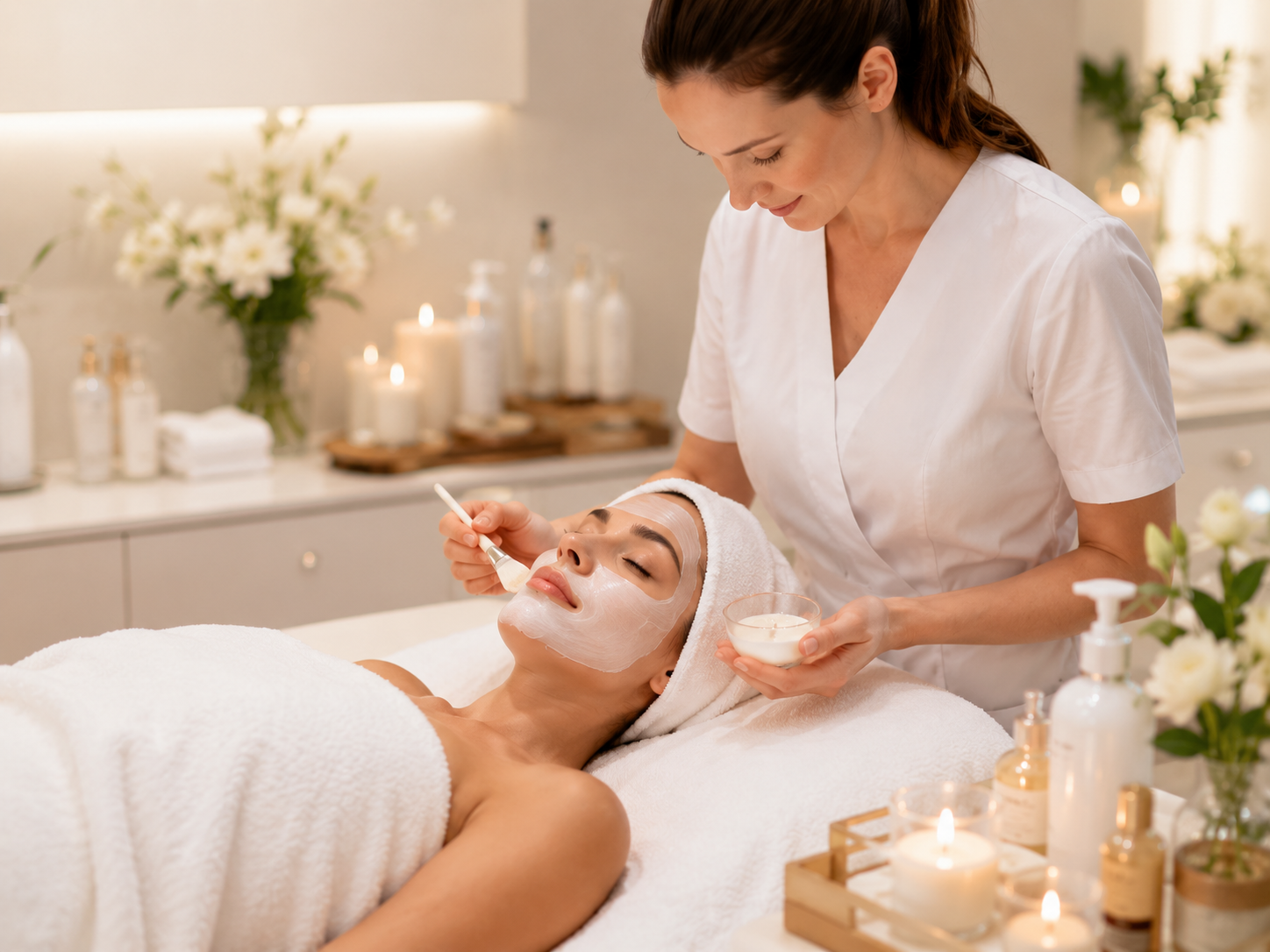 Mise en beauté maquillage